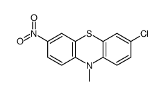 3-Chloro-10-methyl-7-nitro-10H-phenothiazine structure