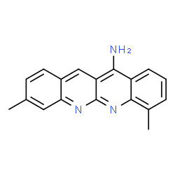 Dibenzo[b,g][1,8]naphthyridin-11-amine, 3,7-dimethyl- (9CI) Structure