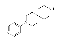 3-(吡啶-4-基)-3,9-二氮杂螺[5.5]十一烷结构式