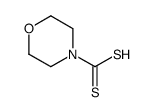 4-morpholinedithiocarbamate结构式