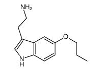 2-(5-propoxy-1H-indol-3-yl)ethanamine Structure