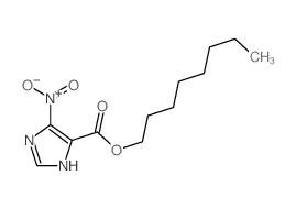 octyl 5-nitro-3H-imidazole-4-carboxylate structure