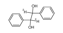 (1,2-2H2)-1,2-diphenyl-1,2-ethanediol结构式