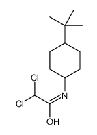 2,2-dichloro-N-(4-tert-butylcyclohexyl)acetamide结构式