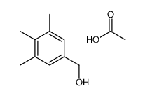 acetic acid,(3,4,5-trimethylphenyl)methanol Structure