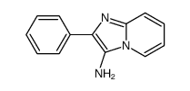 2-苯咪唑并[1,2-a]吡啶-3-胺结构式