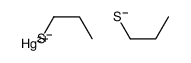 mercury(2+),propane-1-thiolate结构式