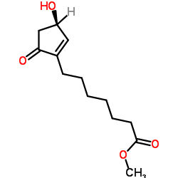 METHYL (R)-(+)-3-HYDROXY-5-OXO-1-CYCLOPENTENE-1-HEPTANOATE picture