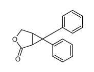 (1S,5R)-6,6-diphenyl-3-oxabicyclo[3.1.0]hexan-2-one Structure