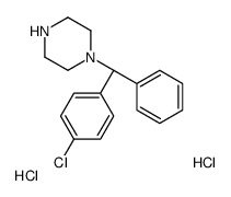 1-[(R)-(4-chlorophenyl)-phenylmethyl]piperazine,dihydrochloride Structure