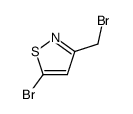 5-bromo-3-bromomethyl-isothiazole Structure