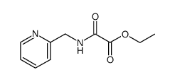 ethyl 2-oxo-2-(pyridin-2-ylmethylamino)acetate结构式