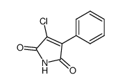 3-chloro-4-phenyl-1H-pyrrole-2,5-dione结构式