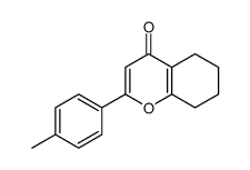 2-(4-methylphenyl)-5,6,7,8-tetrahydrochromen-4-one Structure