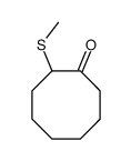 2-methylsulfanylcyclooctan-1-one结构式