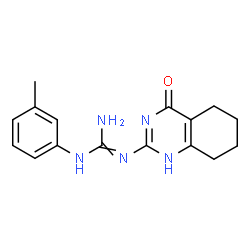 1-(3-methylphenyl)-2-(4-oxo-1,4,5,6,7,8-hexahydroquinazolin-2-yl)guanidine Structure