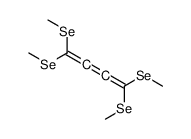 1,1,4,4-tetrakis(methylselanyl)buta-1,2,3-triene Structure