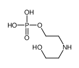 Ethanol, 2,2'-iminobis-, phosphate (ester) Structure