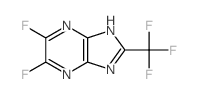 3,4-difluoro-8-(trifluoromethyl)-2,5,7,9-tetrazabicyclo[4.3.0]nona-2,4,7,10-tetraene structure