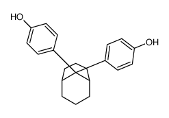 4-[9-(4-hydroxyphenyl)-9-bicyclo[3.3.1]nonanyl]phenol结构式