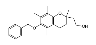 6-benzyloxy-2-(2-hydroxyethyl)-2,5,7,8-tetramethylchroman结构式