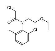 2-chloro-N-(2-chloro-6-methylphenyl)-N-(2-ethoxyethyl)acetamide Structure