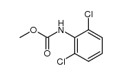 Methyl-2,6-dichlorophenylcarbamat Structure