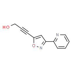 2-Propyn-1-ol,3-[3-(2-pyridinyl)-5-isoxazolyl]-(9CI) picture