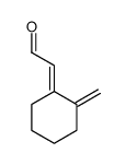 2-(2-methylidenecyclohexylidene)acetaldehyde结构式