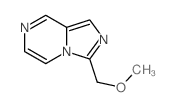 Imidazo[1,5-a]pyrazine,3-(methoxymethyl)- Structure