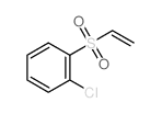 1-chloro-2-ethenylsulfonyl-benzene structure