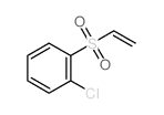 1-chloro-2-ethenylsulfonyl-benzene Structure