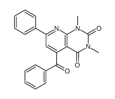 5-benzoyl-1,3-dimethyl-7-phenyl-1H-pyrido[2,3-d]pyrimidine-2,4-dione Structure