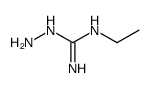 N-ethyl-N'-amino-guanidine结构式