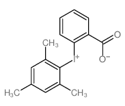 2-(2,4,6-trimethylphenyl)iodoniobenzoate结构式