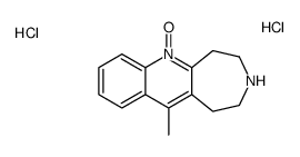 11-methyl-6-oxido-2,3,4,5-tetrahydro-1H-azepino[4,5-b]quinolin-6-ium,dihydrochloride Structure