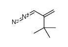 2-(diazomethyl)-3,3-dimethylbut-1-ene Structure