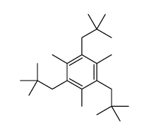 1,3,5-tris(2,2-dimethylpropyl)-2,4,6-trimethylbenzene结构式