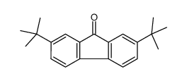 2,7-Di-tert-butyl-9H-fluorene-9-one structure