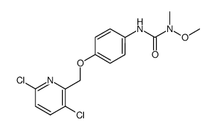 N'-(4-((3,6-dichloro-2-pyridinyl)methoxy)-phenyl)-N-methoxy-N-methyl urea Structure