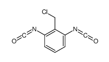 2-(chloromethyl)-1,3-diisocyanatobenzene Structure