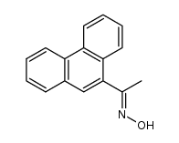 9-acetylphenanthrenoxime结构式