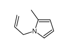 1H-Pyrrole,2-methyl-1-(2-propenyl)-(9CI) Structure