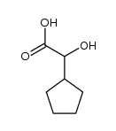 2-Cyclopentyl-2-hydroxyaceticacid Structure