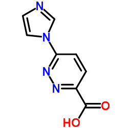 6-(1H-Imidazol-1-yl)pyridazine-3-carboxylic acid Structure