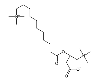 11-trimethylaminoundecanoyl-L-carnitine结构式