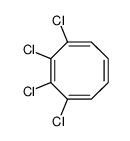1,2,3,8-tetrachlorocycloocta-1,3,5,7-tetraene Structure