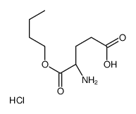 (4S)-4-amino-5-butoxy-5-oxopentanoic acid,hydrochloride结构式
