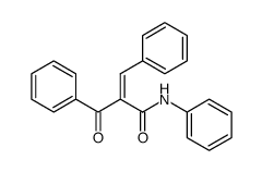 2-benzoyl-3,N-diphenylacroylamide结构式