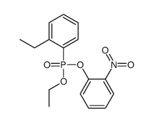 1-[ethoxy-(2-nitrophenoxy)phosphoryl]-2-ethylbenzene Structure